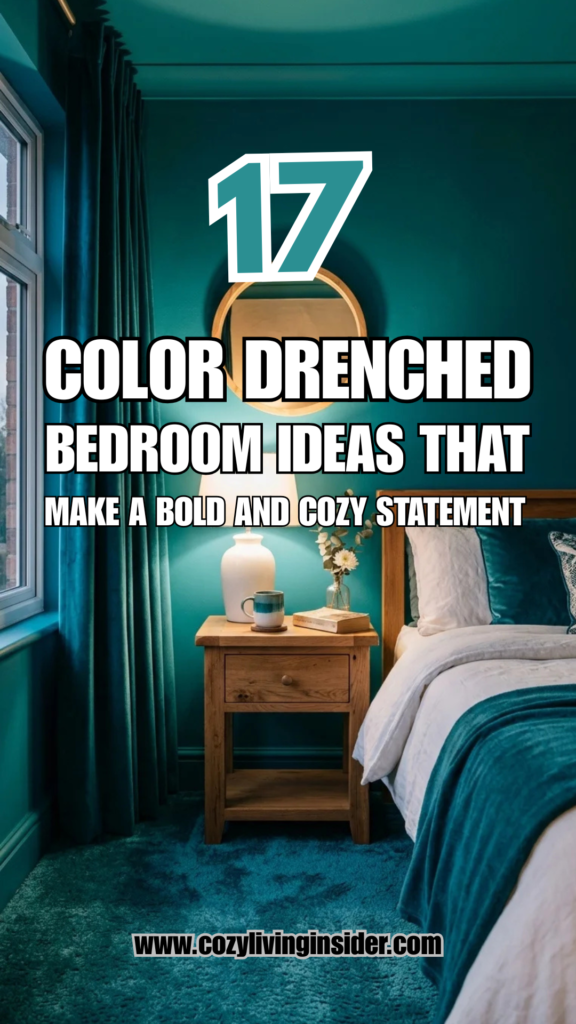 17 Color Drenched Bedroom Ideas That Make a Bold and Cozy Statement