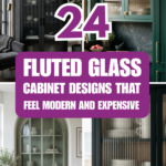 24 Fluted Glass Cabinet Designs That Feel Modern and Expensive