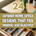24 Japandi Home Office Designs That Feel Minimal and Beautiful