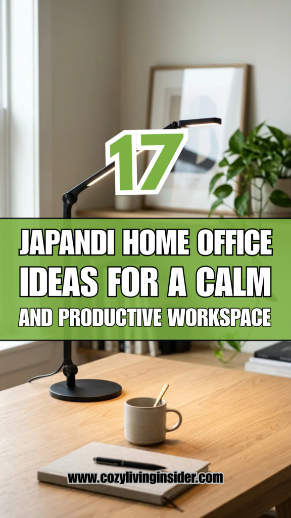 17 Japandi Home Office Ideas for a Calm and Productive Workspace