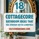 18 Cottagecore Bathroom Ideas That Feel Straight Out of a Fairytale