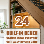 24 Built-In Bench Seating Ideas Everyone Will Want in Their Home