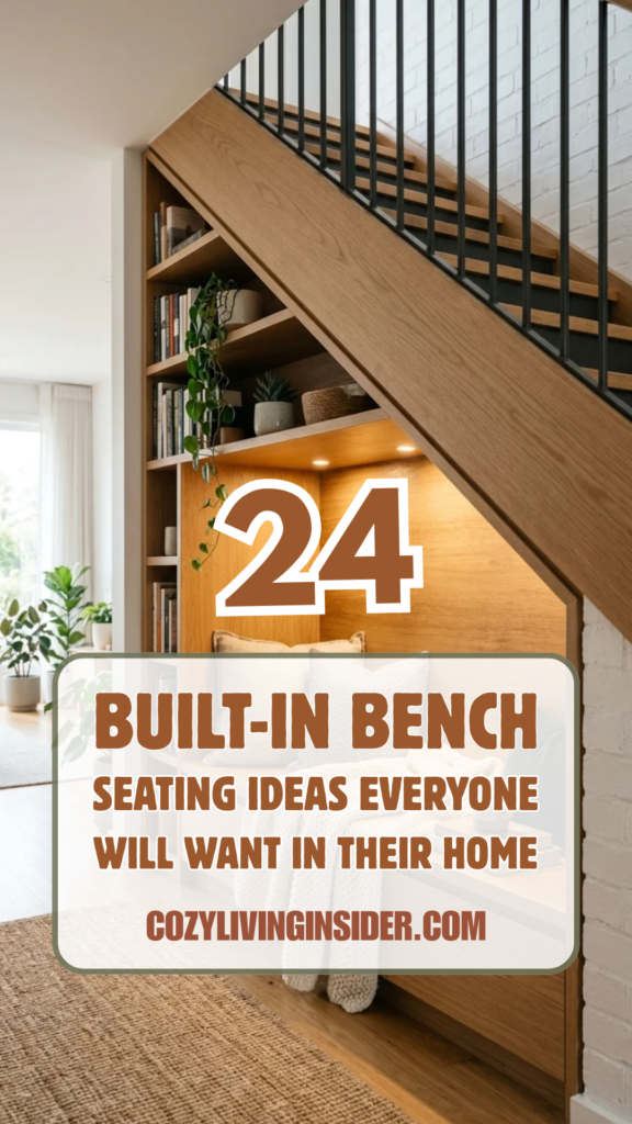 24 Built-In Bench Seating Ideas Everyone Will Want in Their Home