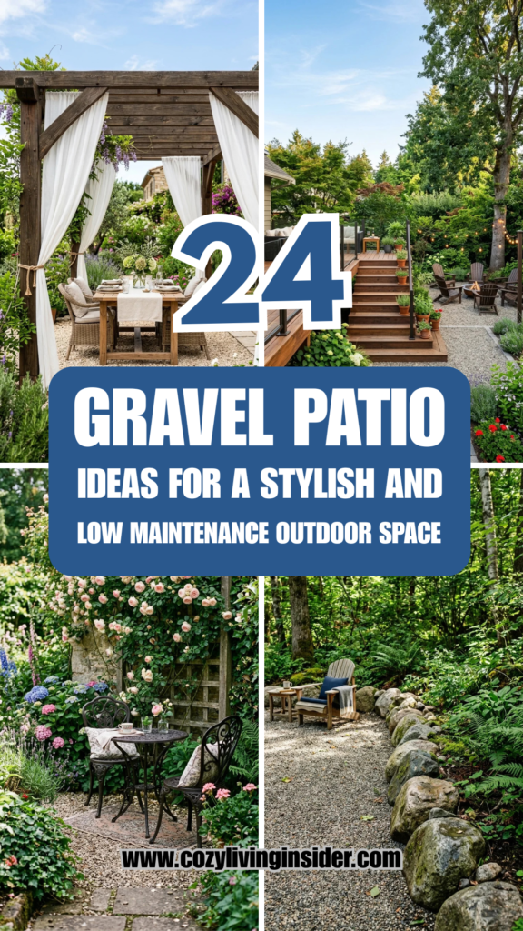 24 Gravel Patio Ideas for a Stylish and Low-Maintenance Outdoor Space