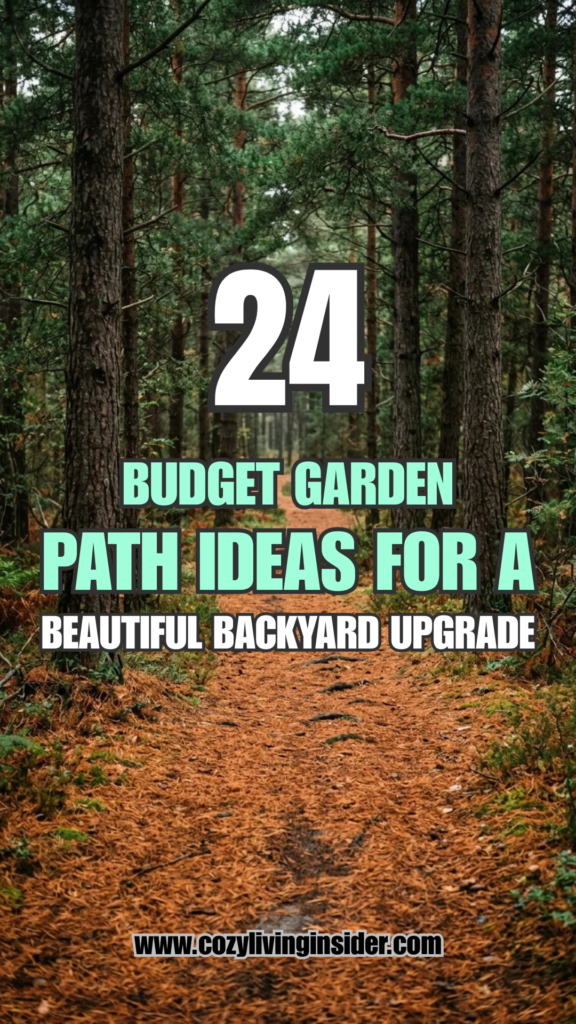 24 Budget Garden Path Ideas for a Beautiful Backyard Upgrade