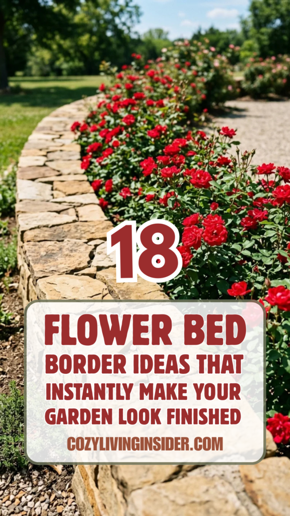 18 Flower Bed Border Ideas That Instantly Make Your Garden Look Finished