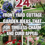 24 Front Yard Cottage Garden Ideas for Timeless Charm and Curb Appeal