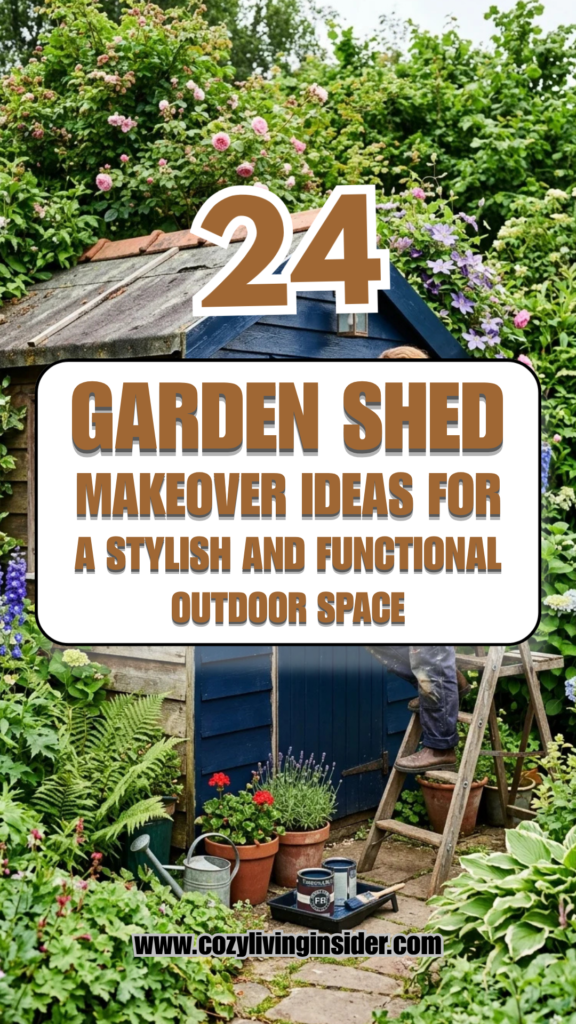 24 Garden Shed Makeover Ideas for a Stylish and Functional Outdoor Space