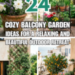 24 Cozy Balcony Garden Ideas for a Relaxing and Beautiful Outdoor Retreat