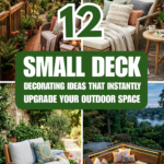 12 Small Deck Decorating Ideas That Instantly Upgrade Your Outdoor Space