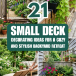 21 Small Deck Decorating Ideas for a Cozy and Stylish Backyard Retreat