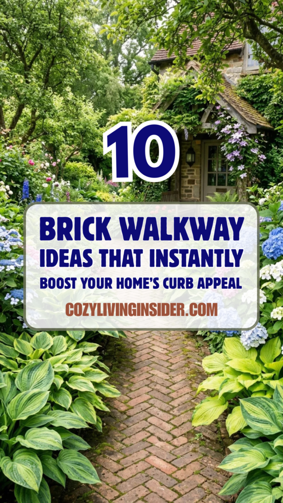 10 Brick Walkway Ideas That Instantly Boost Your Home’s Curb Appeal