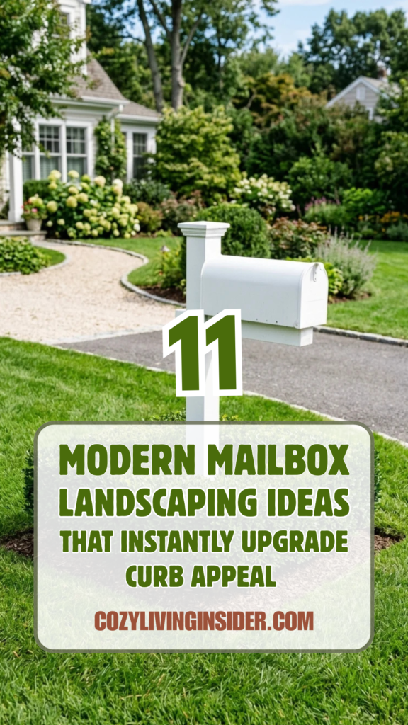 11 Modern Mailbox Landscaping Ideas That Instantly Upgrade Curb Appeal