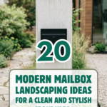 20 Modern Mailbox Landscaping Ideas for a Clean and Stylish Front Yard